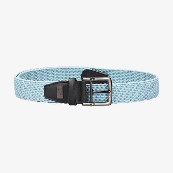 Blue nike belt top